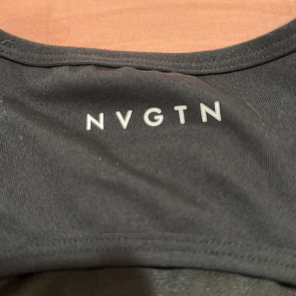 NVTGN OPEN TOP BLACK WORKOUT TOP ✨✨ - Picture 4 of 7